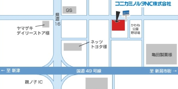 試験会場地図